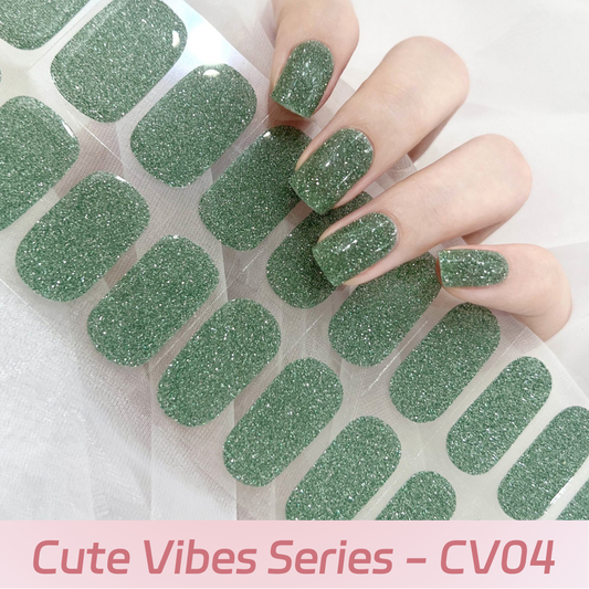 Cloma Semi Cured UV Nail Strips Cute Vibes Series CV04