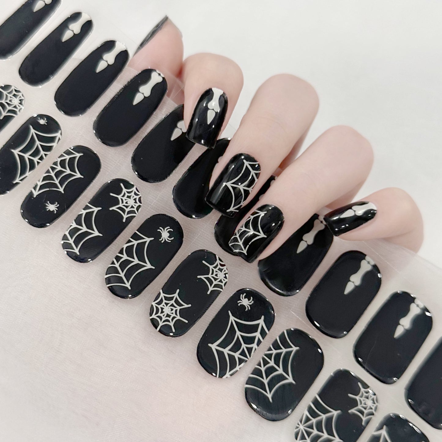 Cloma Semi Cured UV Nail Strips Halloween Series FH04