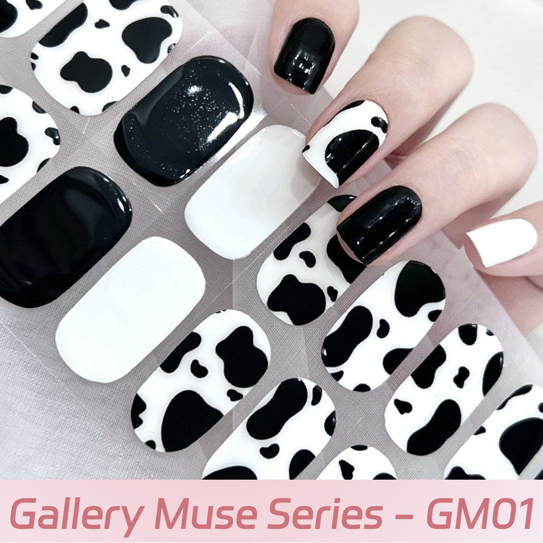 Cloma Semi Cured UV Nail Strips Gallery Muse Series GM01